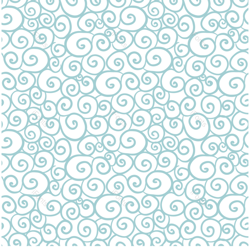 复古图片,底纹元素,曲线PNG,蓝色免抠素材